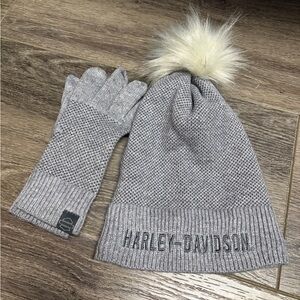 Harley-Davidson Gray Knit Beanie